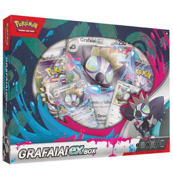 Juego de cartas Pokemon Grafaiai ex Box Español